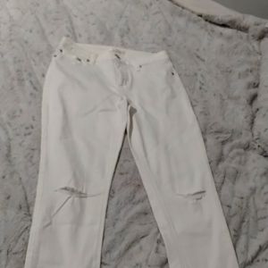 Lauren Conrad distressed skinny jeans size 12
